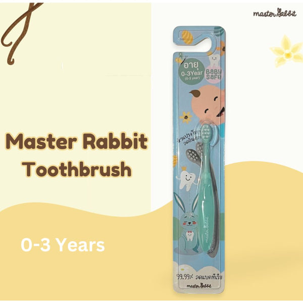 Master Rabbit Gentle ToothBrush 0-3Yrs, Green