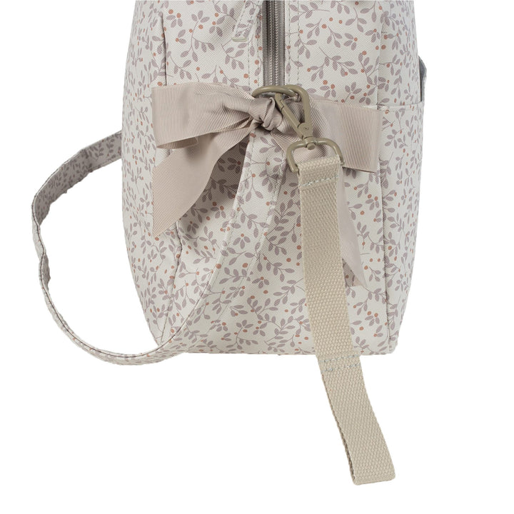 Pasito a Pasito Berries Grey Diaper Changing Bag