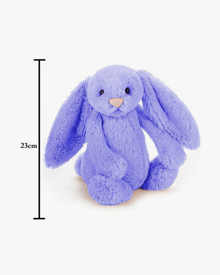 Mirada-23Cm Huggable Bunny-Purple -MP0254A