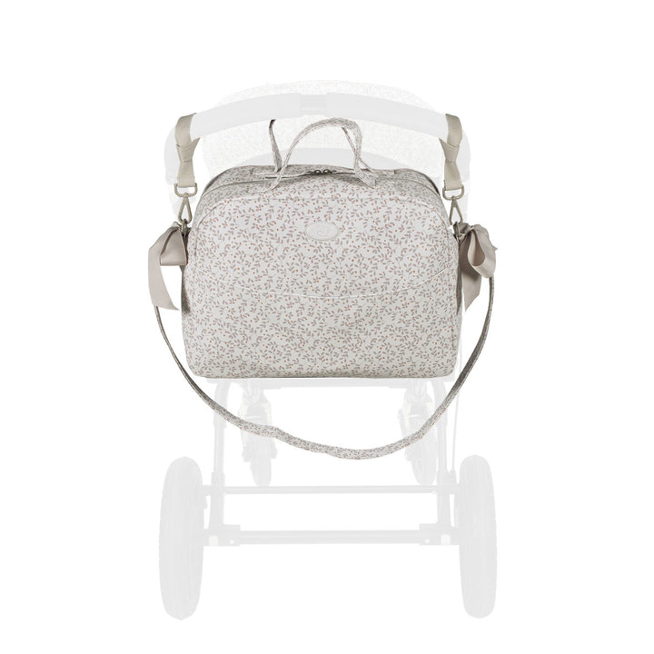 Pasito a Pasito Berries Grey Diaper Changing Bag