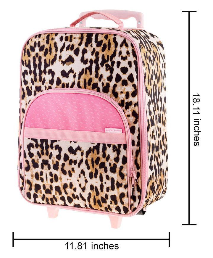 Stephen Joseph ALL OVER PRINT ROLLING LUGGAGE LEOPARD