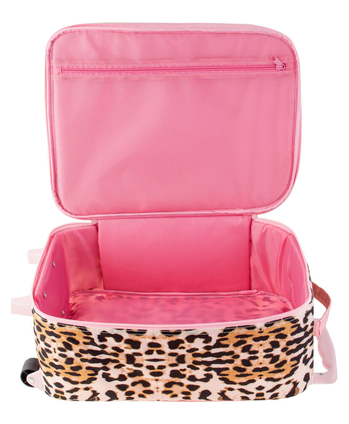 Stephen Joseph ALL OVER PRINT ROLLING LUGGAGE LEOPARD