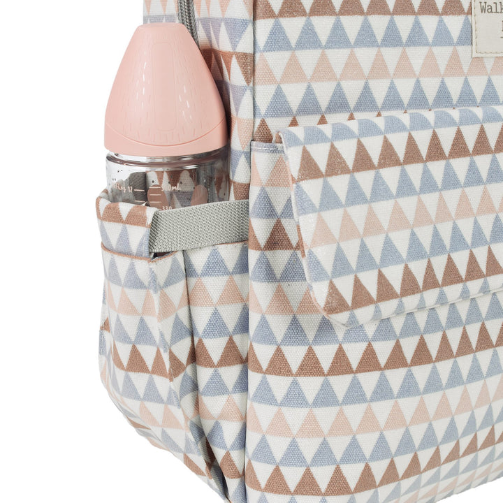 Oliver Multicolor Backpack Diaper Changing Bag