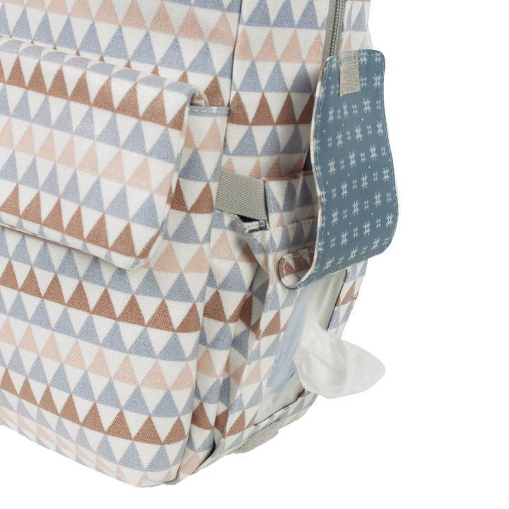 Oliver Multicolor Backpack Diaper Changing Bag