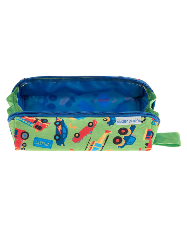 Stephen Joseph All Over Print Pencil Pouch Transportation Design - Multicolour