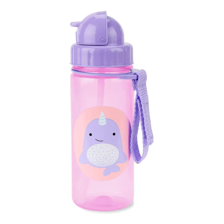 Skip Hop Zoo Straw Bottle Pp Narwhal (18M To 36M)