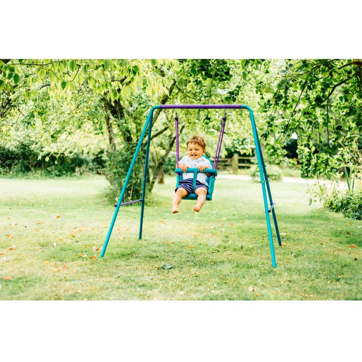 Plum 2 in 1 Metal Swing Set