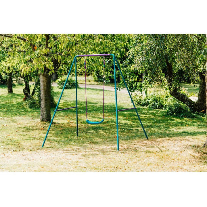 Plum Single Swing Set