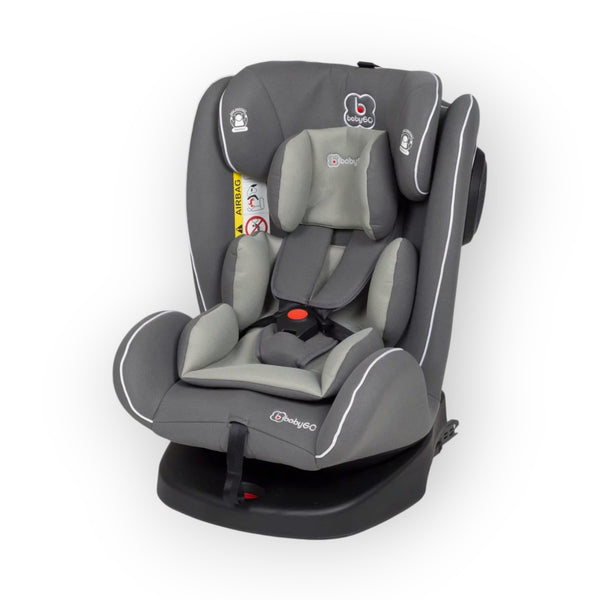 BabyGO Nova Car Seat - with ISOFIX (Grey)