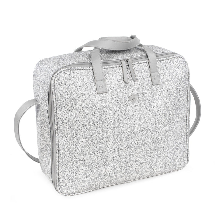 Pasito a Pasito Flower Mellow Grey Travel Holiday and Maternity Bag