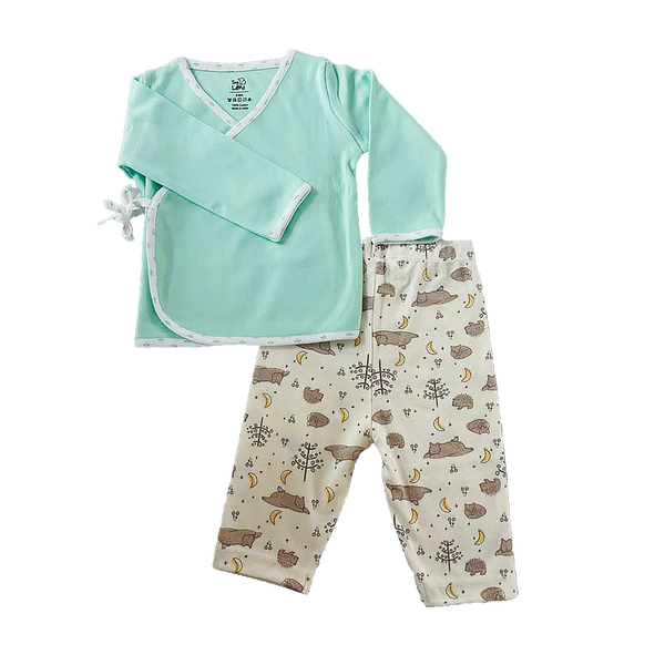 TinyLane Minty Night Baby Clothing Set