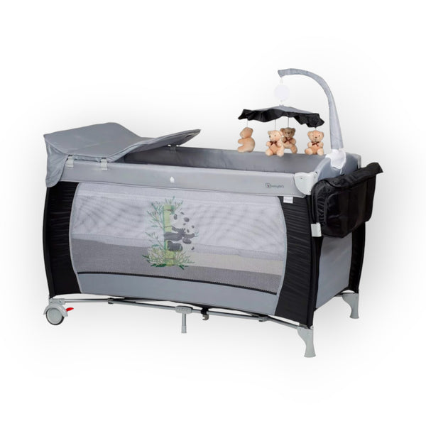 BabyGO Sleeper Delux Playard (Black)