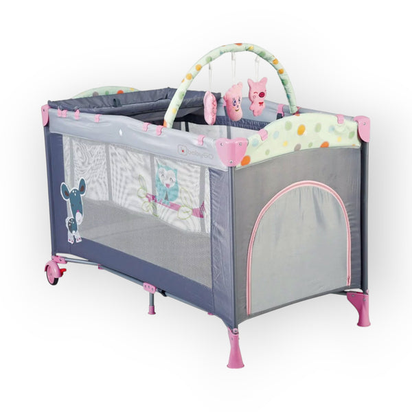 BabyGO Sleepwell Playard (Pink)