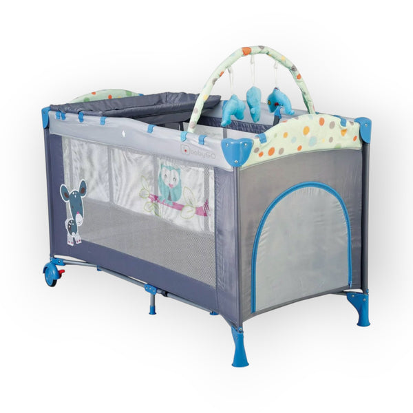 BabyGO Sleepwell Playard (Blue)