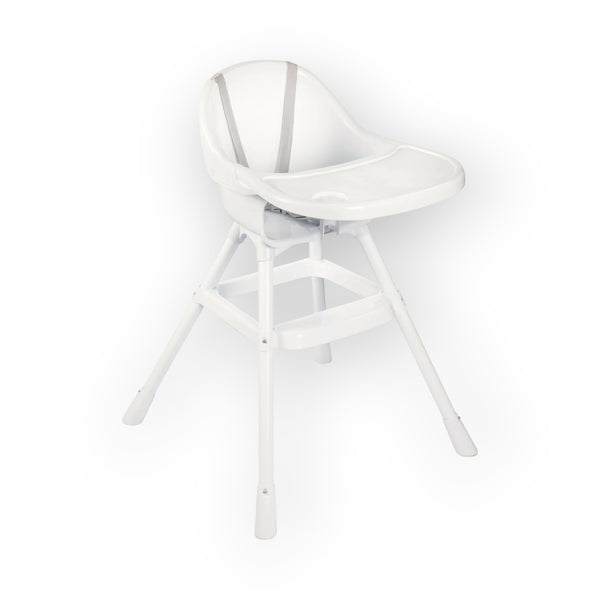 BabyGO Simple High Chair (White)