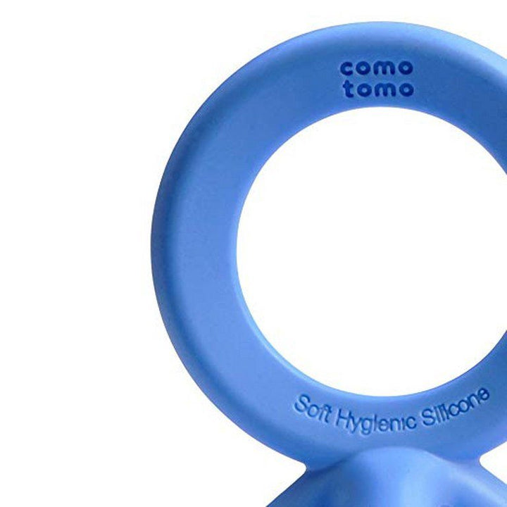 Comotomo Silicone Baby Teether Blue