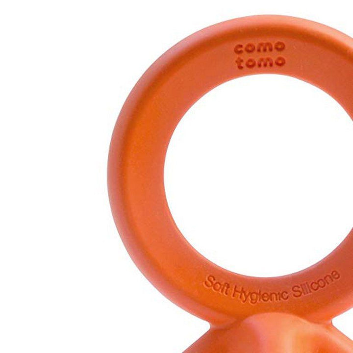 Comotomo Silicone Baby Teether Orange