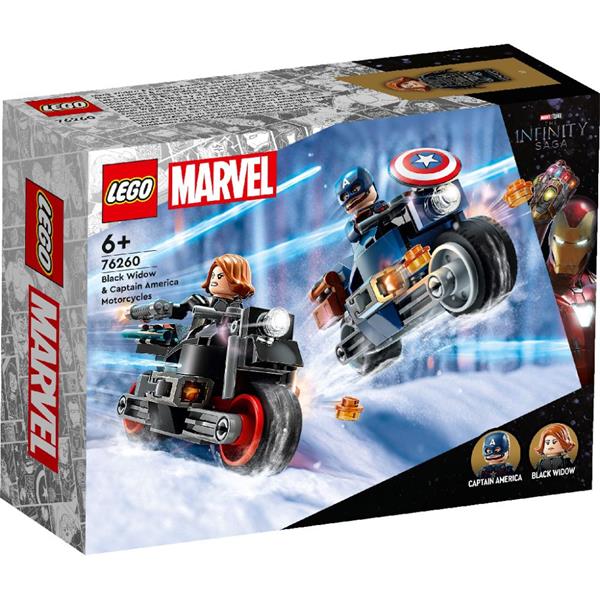 LEGO Black Widow & Captain America Motorcycles