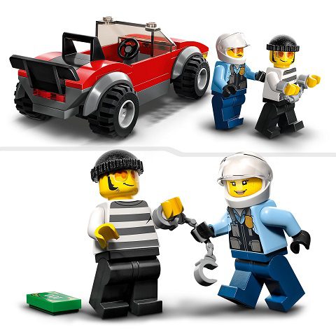 LEGO Police Bike Car Chase