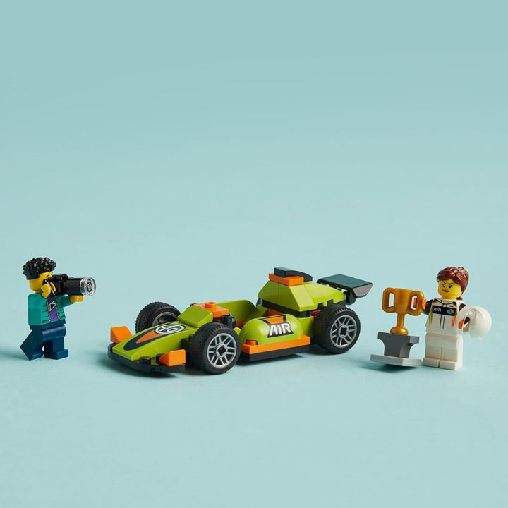 Lego Green Race Car