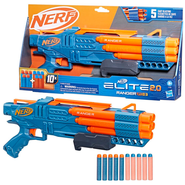 Nerf Elite 2.0 Ranger PD-5 Blaster for Kids - 8+