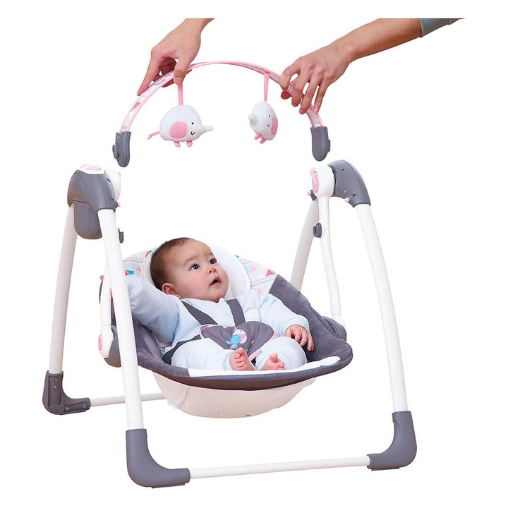 Mastela Deluxe Portable Swing - Pink