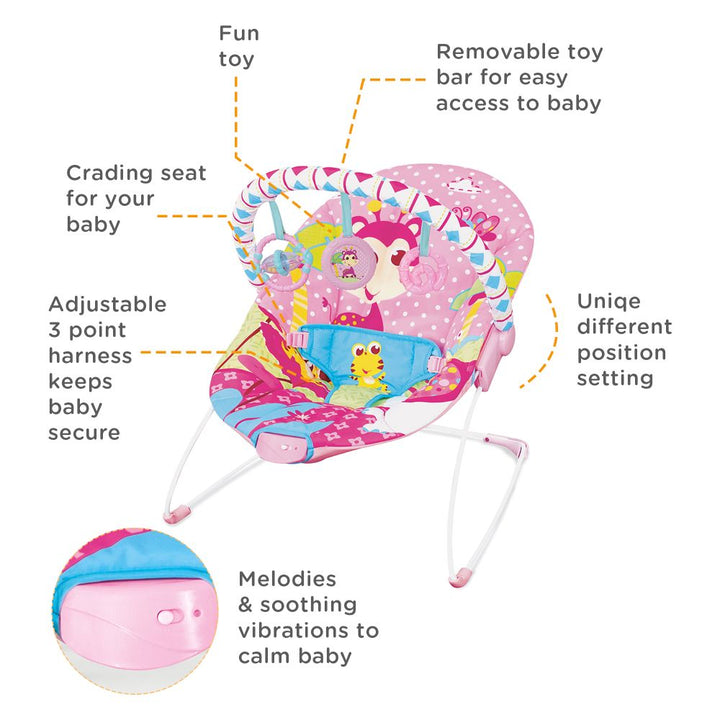 Mastela Soothing Vibration Bouncer