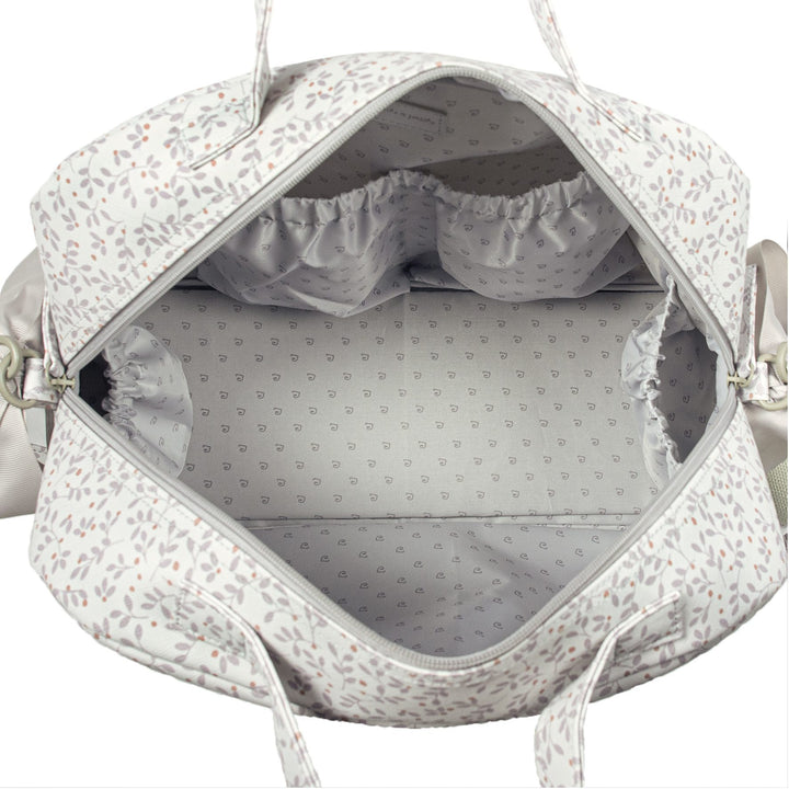 Pasito a Pasito Berries Grey Diaper Changing Bag