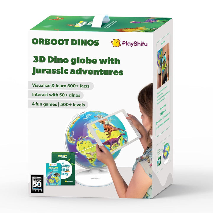 PlayShifu Interactive Dinosaur Toys - Orboot Dinos