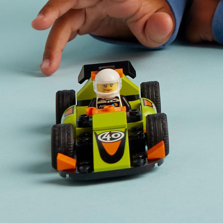 Lego Green Race Car