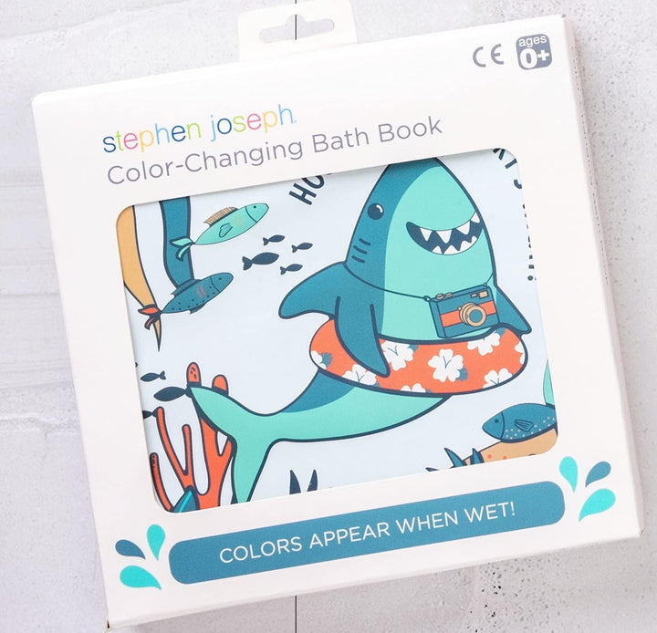 Stephen Joseph Bath Book Shark