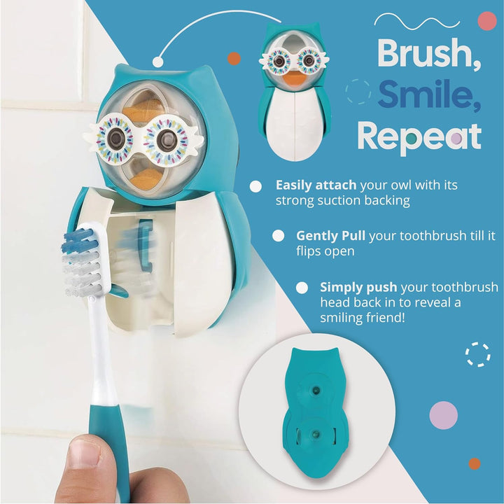 Flipper Toothbrush Cover Flp Owl / Hearty