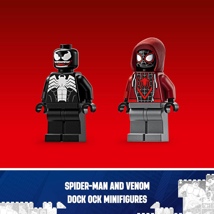 Lego Venom Mech Armor Vs. Miles Morales