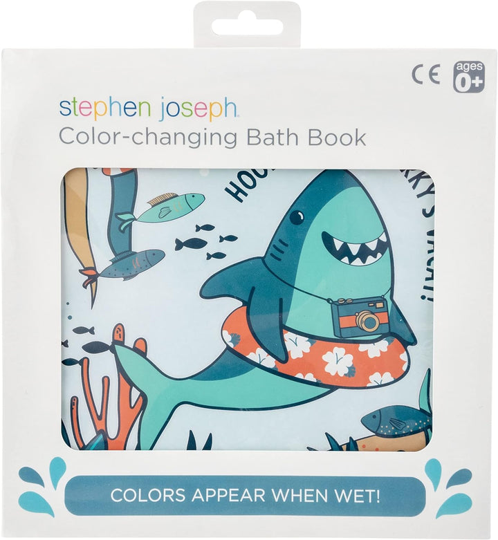 Stephen Joseph Bath Book Shark