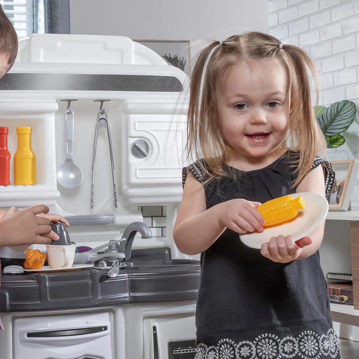 Step2 Quaint Kitchen (White), Play Kitchen Set