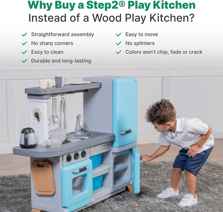 Step2 Cooking Time Kitchen Playset for Kids