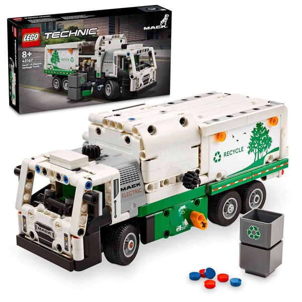 Lego Mack Lr Electric Garbage Truck