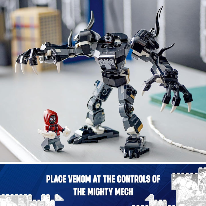 Lego Venom Mech Armor Vs. Miles Morales