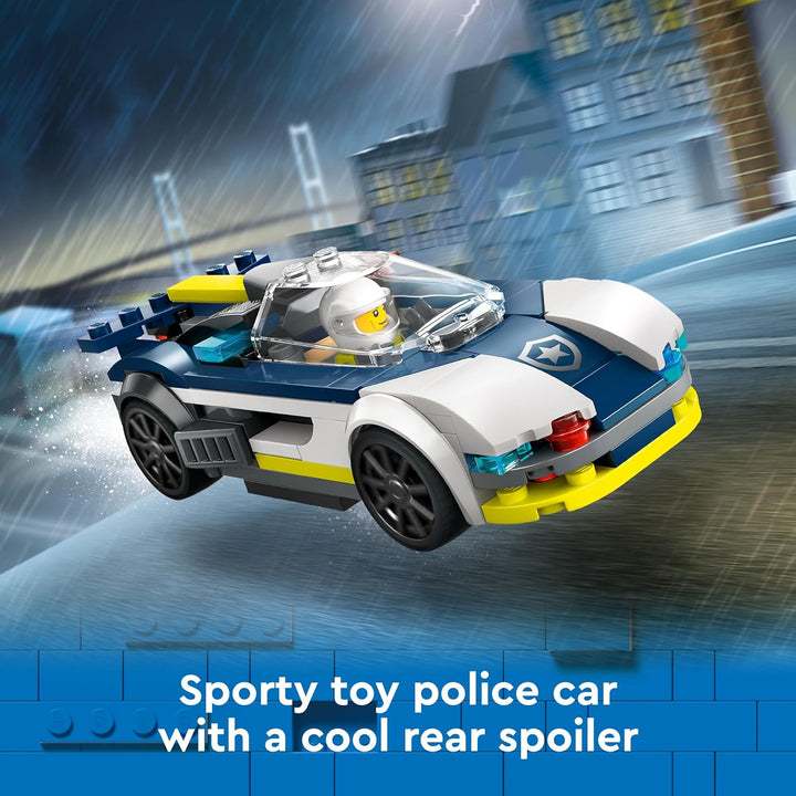 Lego Police Car And Muscle Car Chase