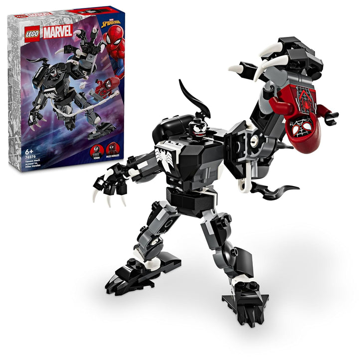 Lego Venom Mech Armor Vs. Miles Morales