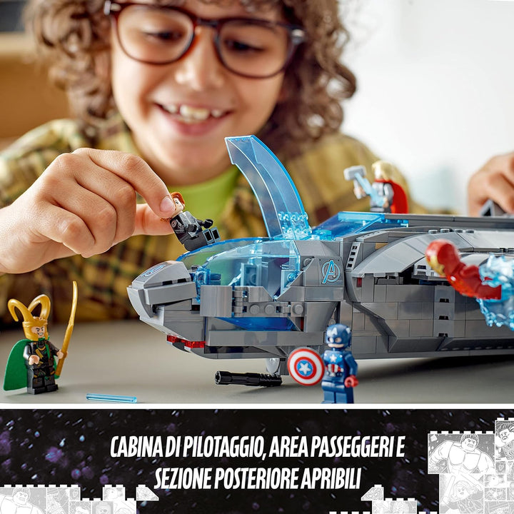 Lego The Avengers Quinjet