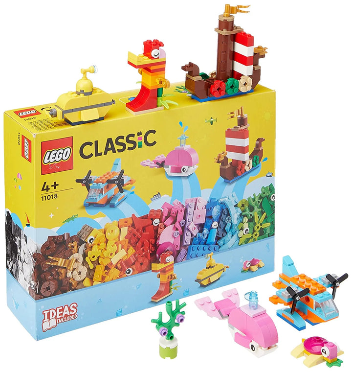 LEGO Classic Creative Ocean Fun Building Block Set fo 4+ Years (333 Pieces)