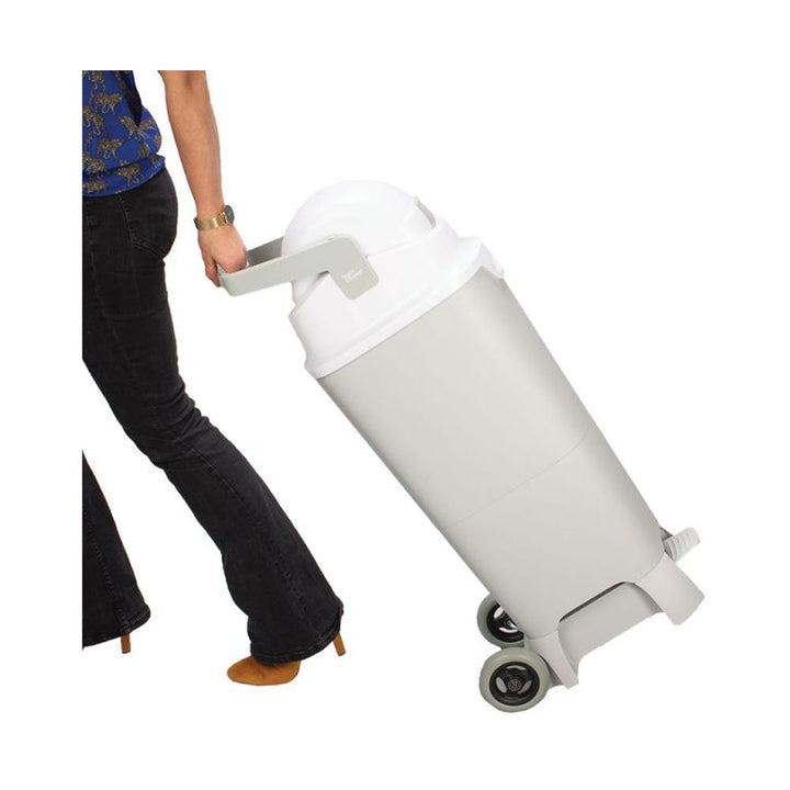 DiaperChamp One Maxi Handsfree Plus Wheels/Odourless Diaper Pail