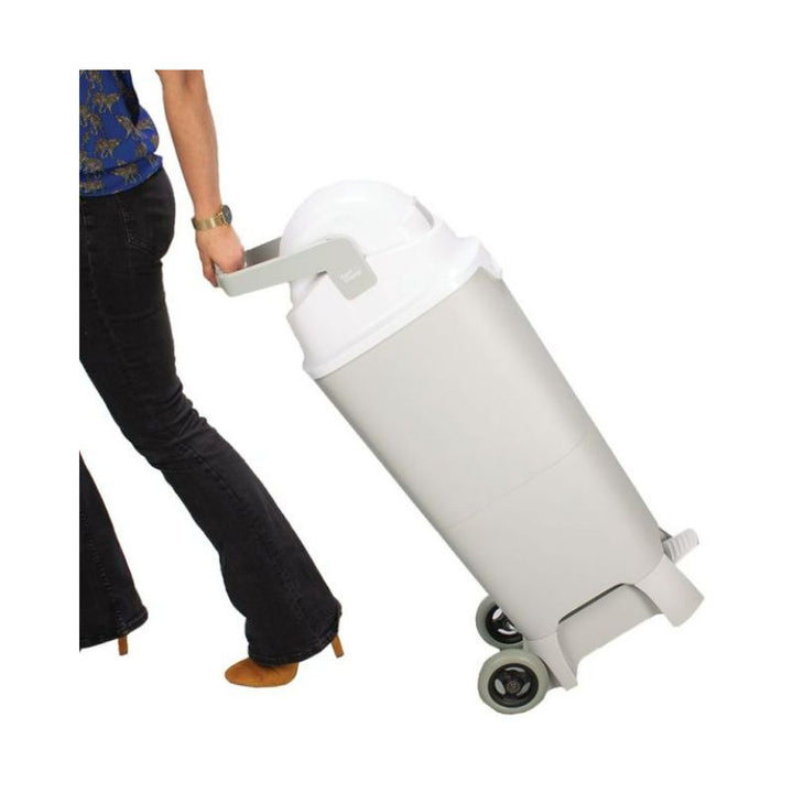 DiaperChamp One Maxi Handsfree Plus Wheels/Odourless Diaper Pail