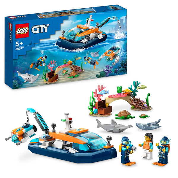 Lego Explorer Diving Boat