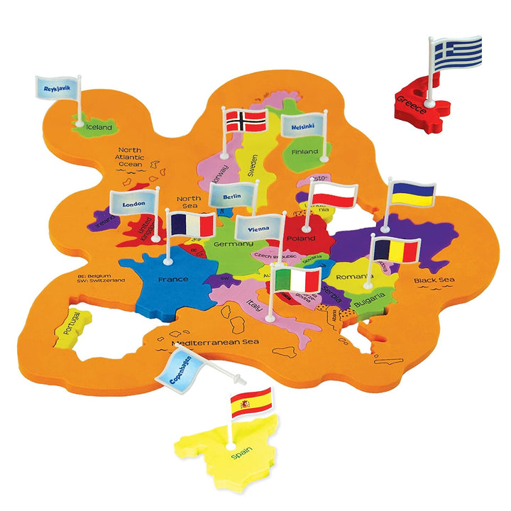 Imagi Make Mapology World with Flags &amp; Capitals