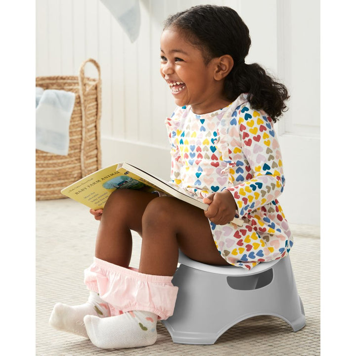 Skip Hop Potty Training, Easy Comfort Potty, Grey/White