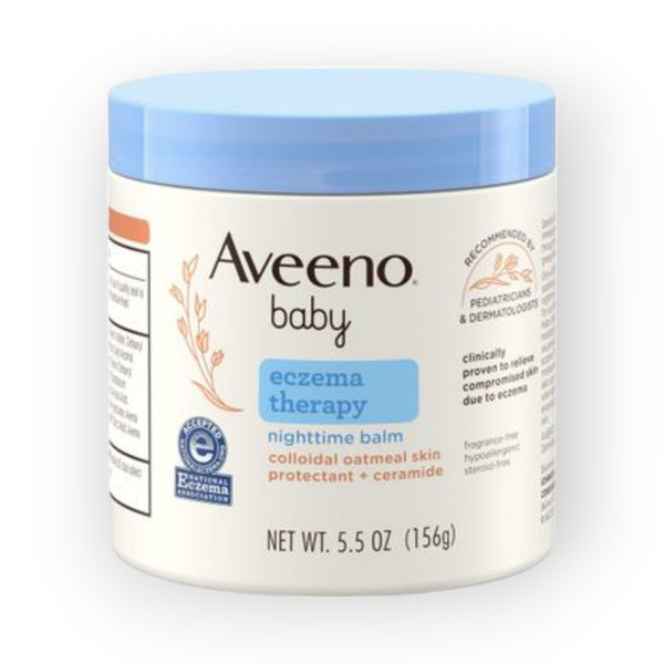 Aveeno Baby Eczema Therapy Nighttime Balm, 156g