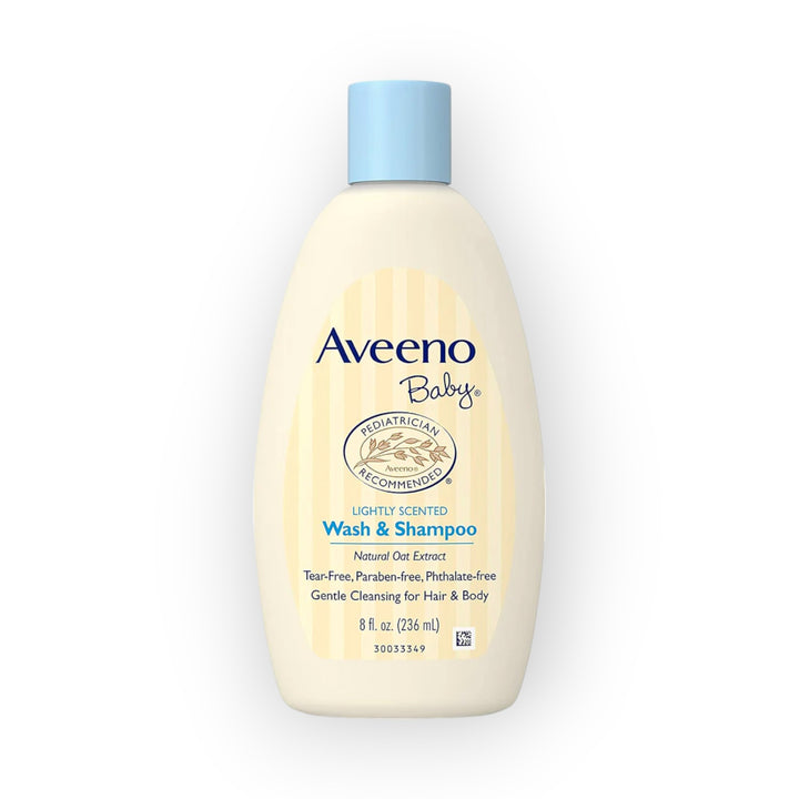 Aveeno Baby Wash & Shampoo, 236ml