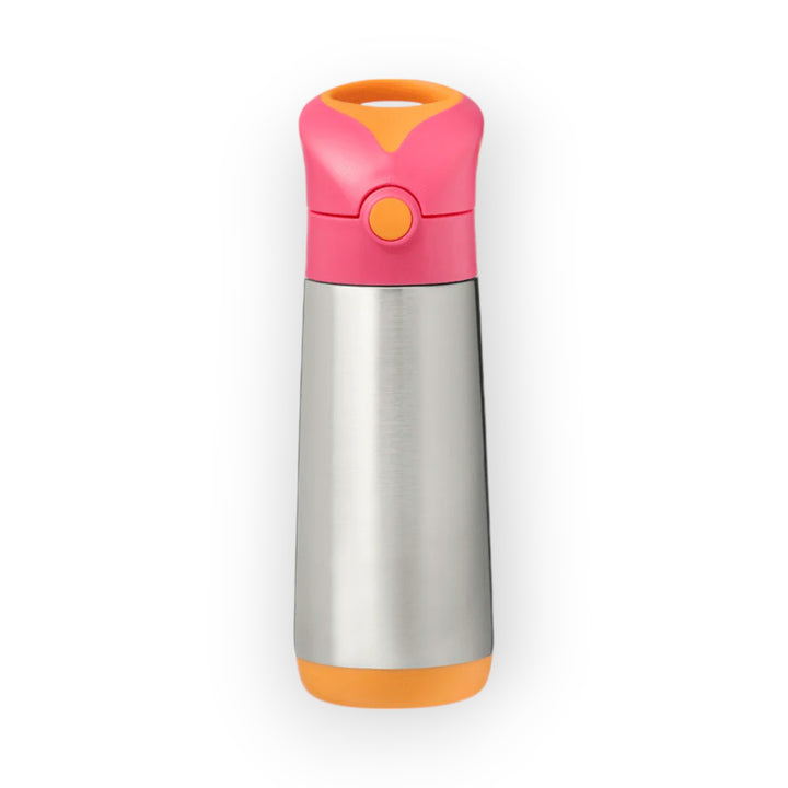 B.box Insulated Straw Sipper 500ml Pink